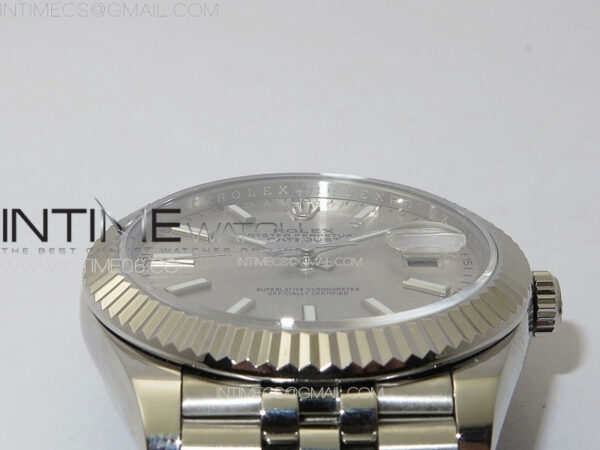 DateJust 41MM 126334 SS APSF 1:1 Best Edition Silver Dial on SS Jubilee Bracelet SA3235 – Bild 7