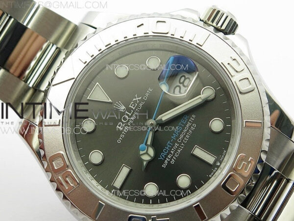 Yacht-Master 126622 904L Steel VRF 1:1 Best Edition Rhodium Dial on SS Bracelet VR3135 – Bild 8
