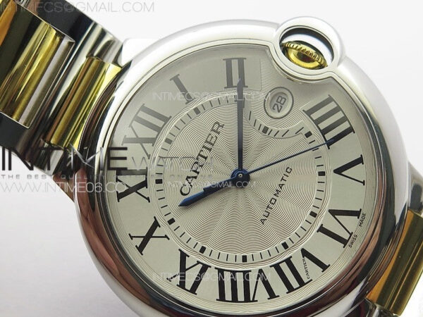 Ballon Bleu 42mm SS/YG K3F 1:1 Best Edition White Texture Dial on SS Bracelet A2824 – Bild 8