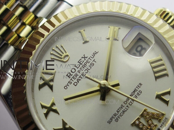Datejust 31mm 278273 SS/YG BP Best Edition Silver Roman Markers Dial on SS/YG Jubilee Bracelet – Bild 7
