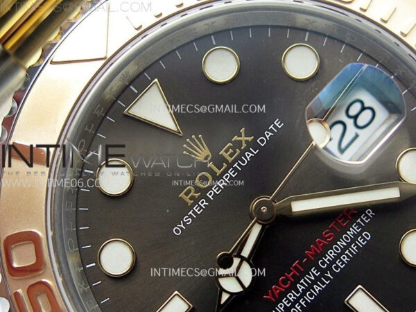 Yacht-Master 116621 904L/RG VSF 1:1 Best Edition Brown Dial On 904L/RG Bracelet VS3135 – Bild 8