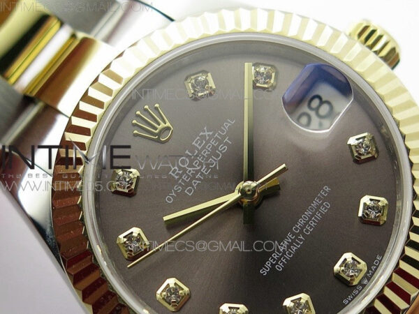 Datejust 31mm 278273 SS/YG BP Best Edition Gray Diamonds Markers Dial on SS/YG Oyster Bracelet – Bild 9