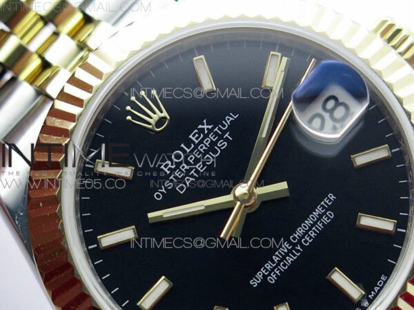 Datejust 31mm 278273 SS/YG BP Best Edition Black Stick Markers Dial on SS/YG Jubilee Bracelet – Bild 8