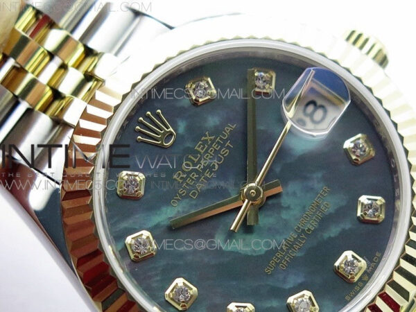 Datejust 31mm 278273 SS/YG BP Best Edition Gray MOP Diamond Markers Dial on SS/YG Jubilee Bracelet – Bild 8