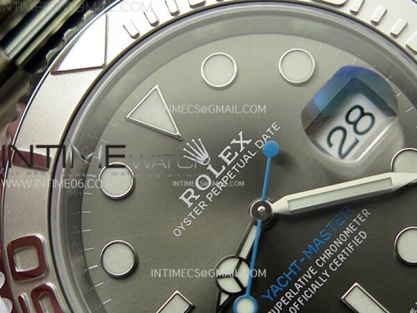 Yacht-Master 116622 904L VSF 1:1 Best Edition Rhodium Dial on SS Bracelet VS3135 – Bild 8