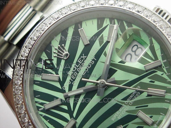 DateJust 36 SS 126234 BP 1:1 Best Edition New Green Dial on Oyster Bracelet – Bild 8