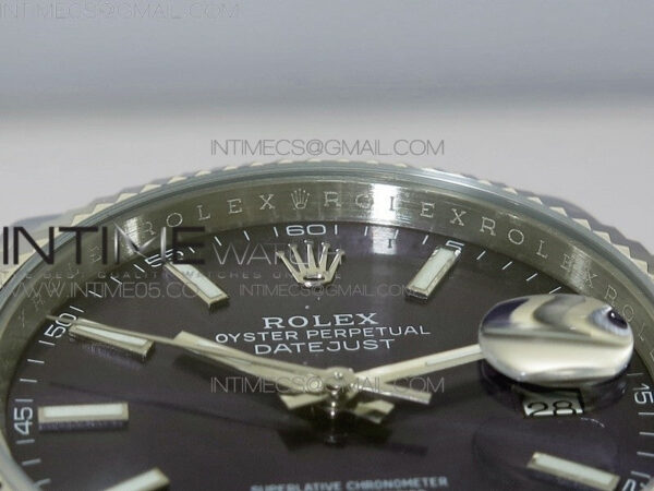 DateJust 41 126334 SS BP 1:1 Best Edition New Version Blue Dial on Jubilee Bracelet – Bild 8