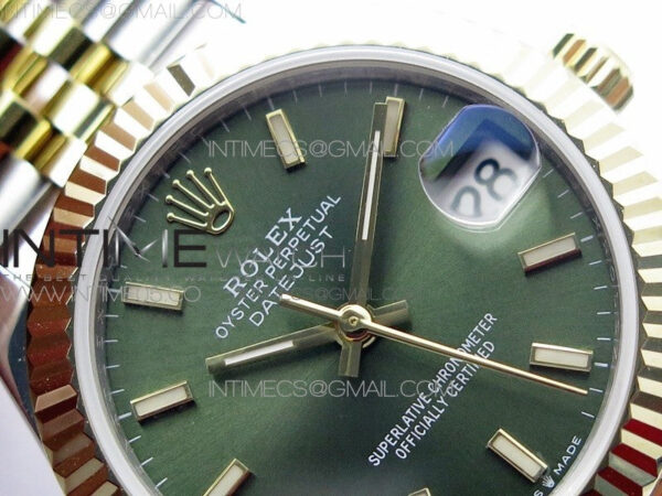 Datejust 31mm 278273 SS/YG BP Best Edition Gray Stick Markers Dial on SS/YG Jubilee Bracelet – Bild 8