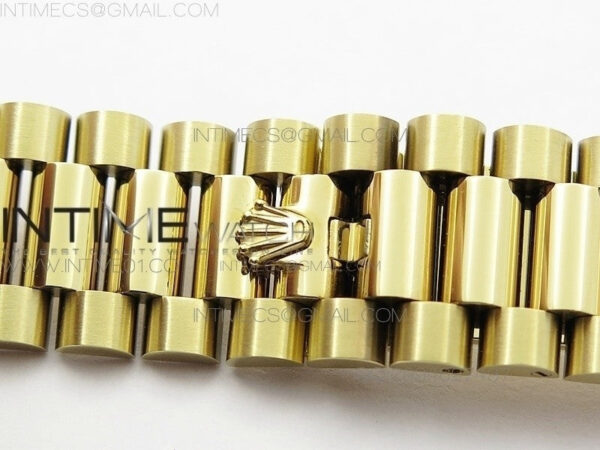 Day-Date 40 YG BP 1:1 Best 228239 Gold Diamond Sticks Dial Diamond Bezel on SS Bracelet – Bild 9