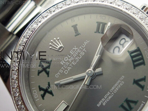 DateJust 36 SS 126234 BP 1:1 Best Edition Gray Dial on Oyster Bracelet – Bild 8