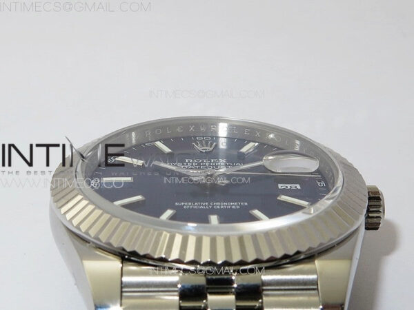 DateJust 41 126334 904L SS GMF 1:1 Best Edition Blue Dial On Jubilee Bracelet VR3235 – Bild 8