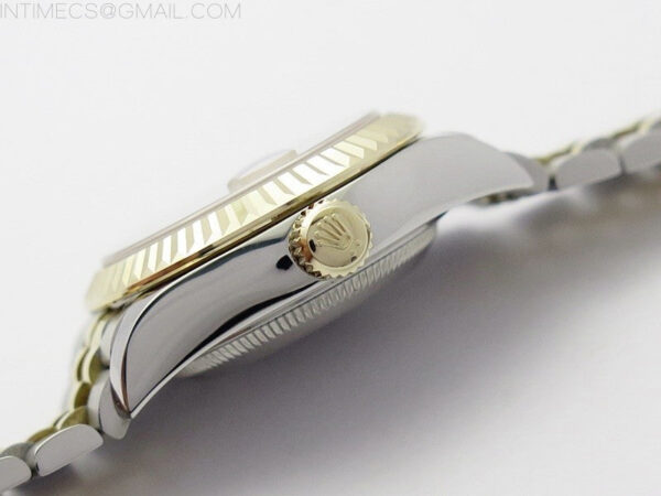 Datejust 28mm 279173 SS/YG BP Best Edition White MOP Crystals Markers Dial on SS/YG Jubilee Bracelet ETA2671 – Bild 8