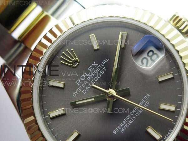 Datejust 31mm 278273 SS/YG BP Best Edition Gray Stick Markers Dial on SS/YG Oyster Bracelet – Bild 7