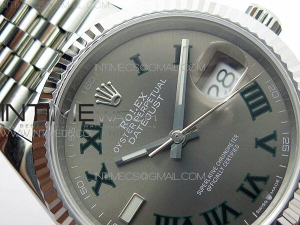 DateJust 36 SS 126234 BP 1:1 Best Edition Gray Dial on Jubilee Bracelet – Bild 8