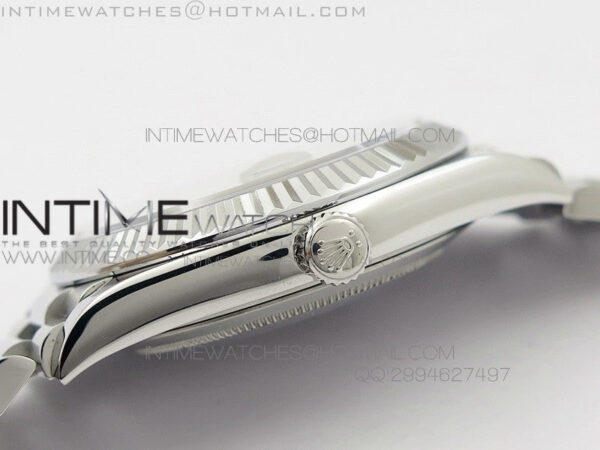 DayDate 40mm BP Best 228239 SS Gray Stripe Stick Dial on SS Bracelet – Bild 8