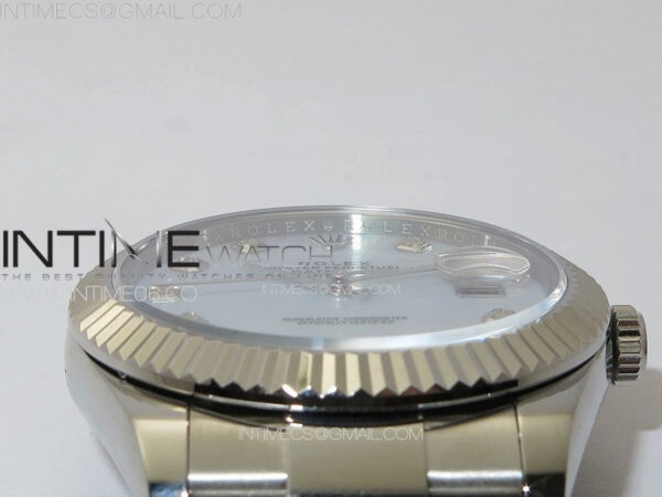DateJust 41MM 126334 SS APSF 1:1 Best Edition White MOP Dial on SS Oyster Bracelet SA3235 – Bild 8