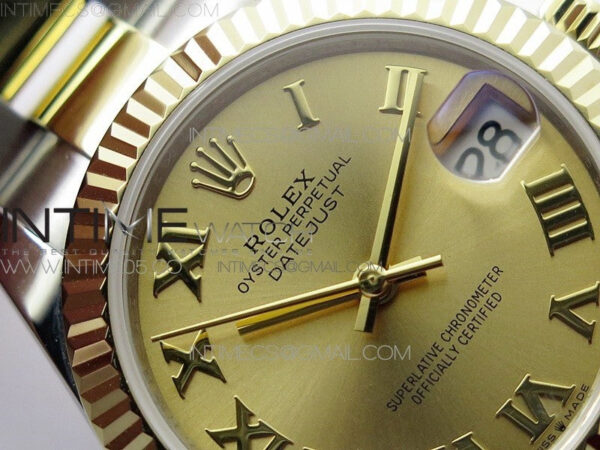 Datejust 31mm 278273 SS/YG BP Best Edition YG Roman Markers Dial on SS/YG Oyster Bracelet – Bild 8