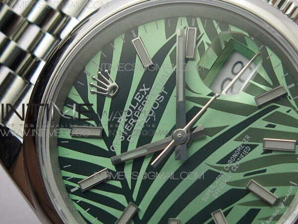 DateJust 36 SS 126200 BP 1:1 Best Edition New Green Dial on Jubilee Bracelet – Bild 8