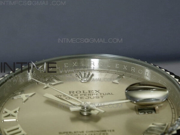 DateJust 41 126334 SS BP 1:1 Best Edition New Version Silver Roman Markers Dial on Jubilee Bracelet – Bild 9