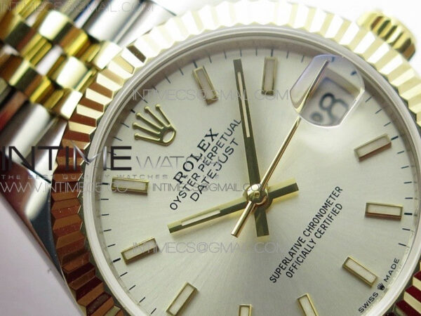 Datejust 31mm 278273 SS/YG BP Best Edition Silver Stick Markers Dial on SS/YG Jubilee Bracelet – Bild 8