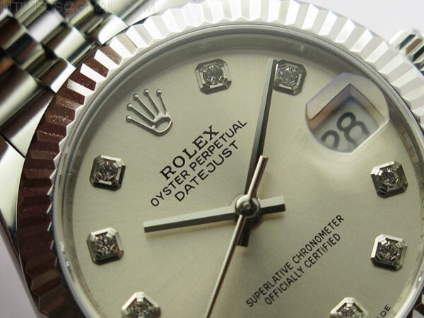 Datejust 31mm 278271 SS BP Best Edition Silver Crystal Markers Dial on Jubilee Bracelet – Bild 8