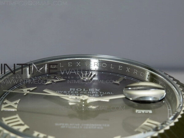 DateJust 41 126334 SS BP 1:1 Best Edition New Version Blue Roman Markers Dial on Jubilee Bracelet – Bild 8