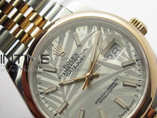 DateJust 36 SS/RG 126201 BP 1:1 Best Edition Silver/Gray Dial on Jubilee Bracelet – Bild 8