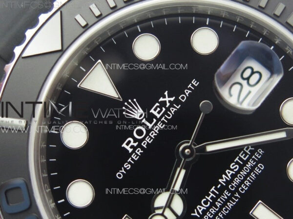 Yacht-Master 42mm 226659 Clean 1:1 Best Edition 3D Black Ceramic Bezel on Oysterflex Strap VR3235 – Bild 8