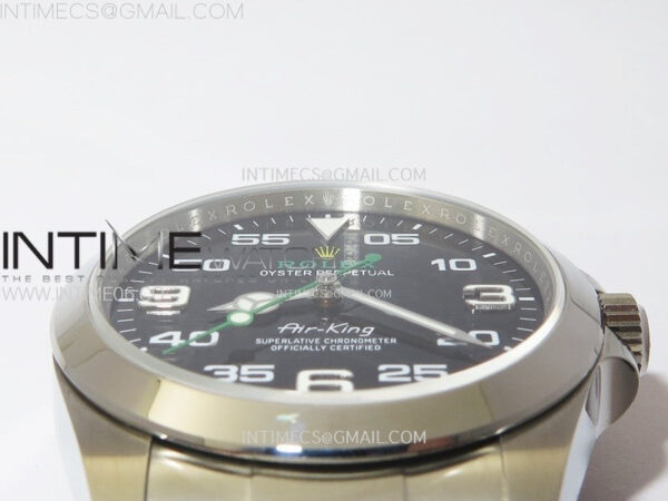 Air-King 126900 40mm 904L SS GMF 1:1 Best Edition Black Dial on 904L SS Bracelet – Bild 8