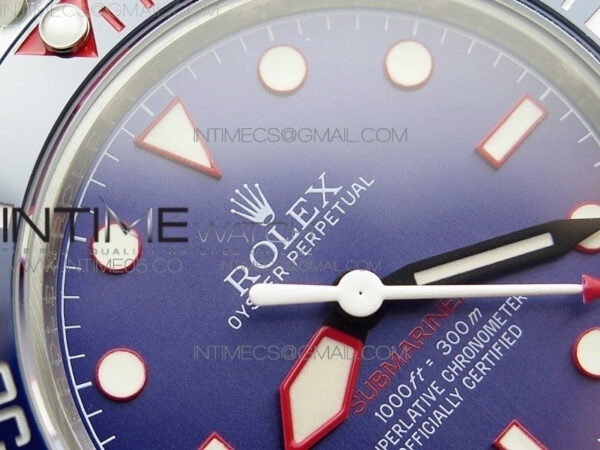 The Rough Matt Diver Sandblast SS GMF Best Edition Blue Dial on SS Bracelet SA3130 – Bild 8