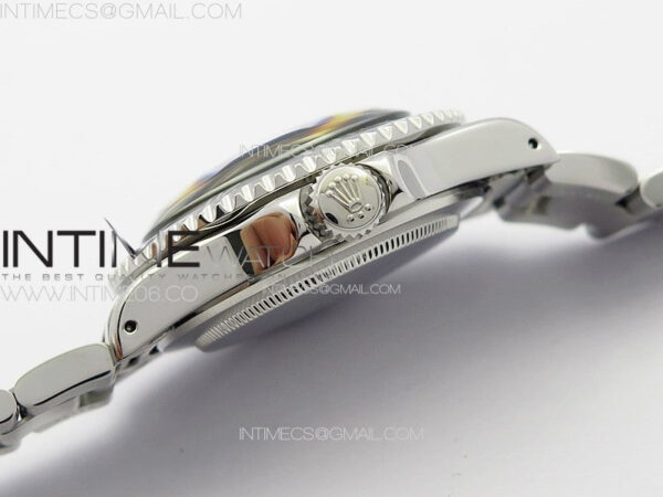 Vintage Submariner 1680 No Date SS JKF Best Edition Black Dial on SS Bracelet (Style3) A2836 – Bild 8