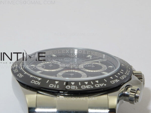 Daytona 116500LN APSF Black Dial Sticks Markers On SS BraceletSlim A7750 – Bild 9
