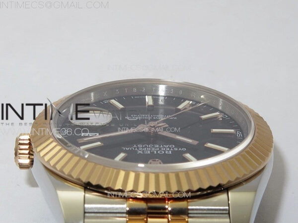 DateJust 41 126331 904L SS/RG GMF 1:1 Best Edition Black Dial On Jubilee Bracelet VR3235 – Bild 10