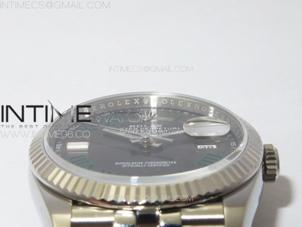 DateJust 36 SS 126234 VSF 1:1 Best Edition 904L Steel Gray Dial Roman Markers on Jubilee Bracelet VS3235 – Bild 9