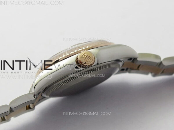 DateJust 31mm 72610 SS/RG APSF Best Edition White MOP Dial Crystals Markers on Oyster Bracelet A2824 – Bild 9