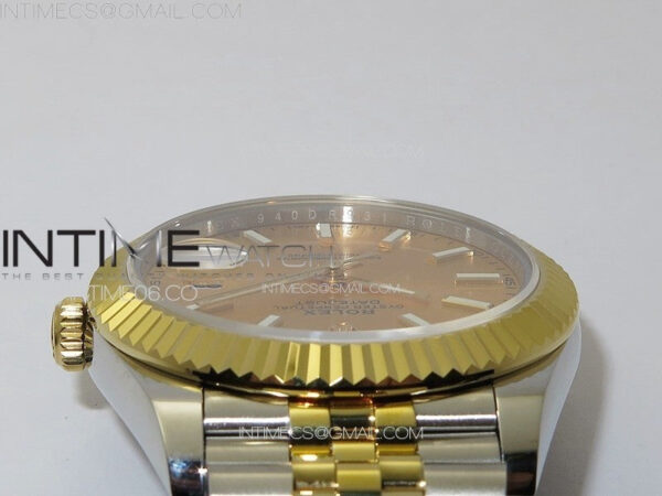 DateJust 41MM 126334 SS/YG APSF 1:1 Best Edition Gold Dial Sticks Markers on SS Jubilee Bracelet SA3235 – Bild 9