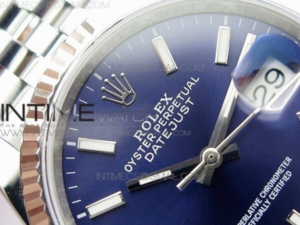 DateJust 36mm 126234 BP 1:1 Best Edition 904L Steel New Version Blue Dial on Jubilee Bracelet – Bild 9