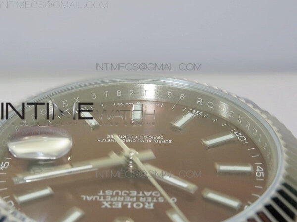 DateJust 41 126334 SS BP 1:1 Best Edition New Version Brown Dial on Jubilee Bracelet – Bild 9