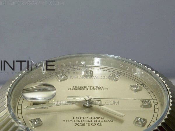 DateJust 41 126334 SS BP 1:1 Best Edition New Version Silver Crystals Markers Dial on Jubilee Bracelet – Bild 9