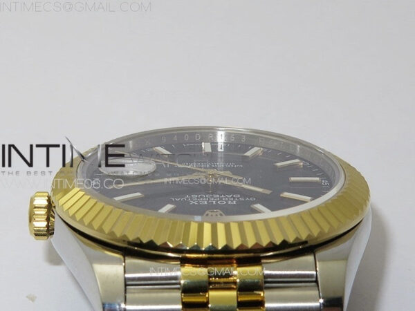 DateJust 41MM 126334 SS/YG APSF 1:1 Best Edition Black Dial Sticks Markers on SS Jubilee Bracelet A3235 – Bild 10