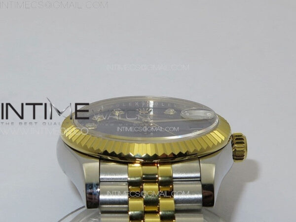 DateJust 31mm 178271 SS/YG APSF Best Edition Gray Dial Crystal Markers on Jubilee Bracelet A2824 – Bild 9