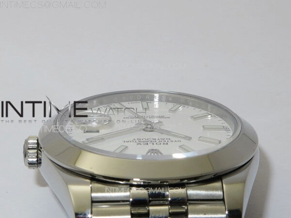 DateJust 41MM 126334 Smooth Bezel SS APSF 1:1 Best Edition White Dial on SS Jubilee Bracelet SA3235 – Bild 9