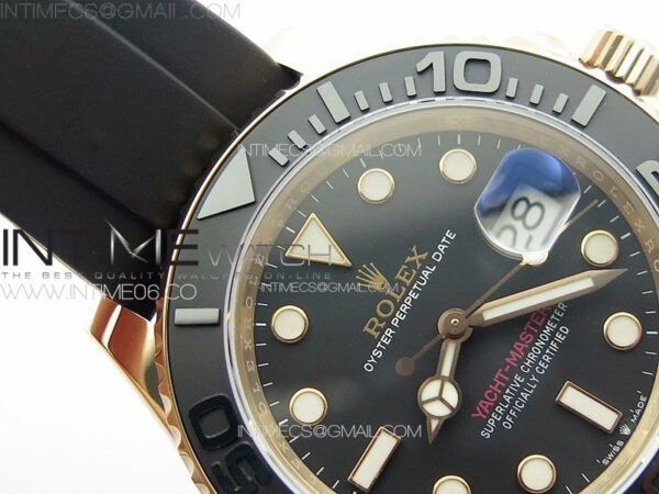 Yacht-Master 116655 VRF 1:1 Best Edition on Oysterflex Rubber Strap VR3135 – Bild 9