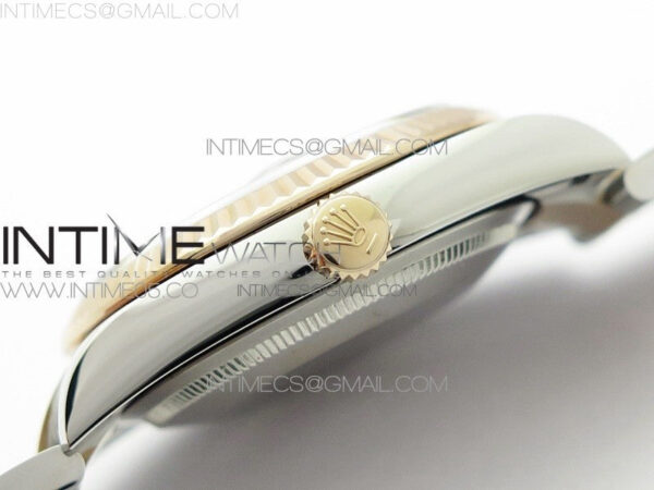Datejust 36mm 116231 SS/RG BP 1:1 Best Edition Green Dial Stick Markers On SS/RG Oyster Bracelet A2824 – Bild 9