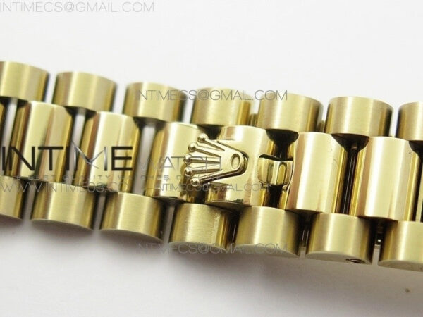 DateJust 28mm YG Diamond Bezel BP Best Edition White Silver Dial on YG Bracelet ETA2671 – Bild 9