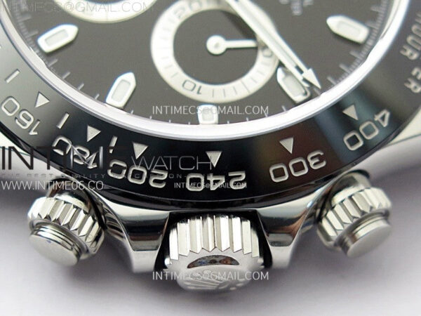 Daytona 116500LN 904L SS Case APSF 1:1 Best Edition Black Dial On 904L SS Bracelet SH4130 – Bild 9
