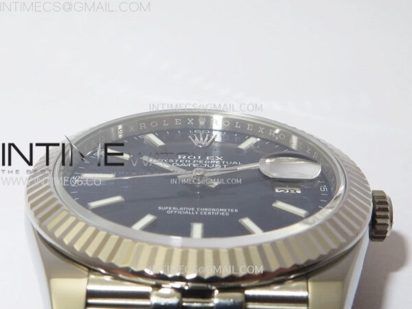 DateJust 41 126334 904L SS VSF 1:1 Best Edition Blue Fluted Dial on Jubilee Bracelet VS3235 – Bild 9