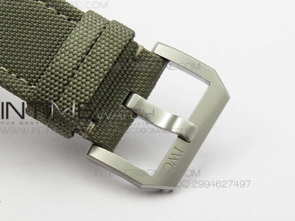 Big Pilot Real PR 48mm IW501902 Real Ceramic ZF 1:1 Best Edition on Green Nylon Strap A51111 V2(Released) – Bild 9