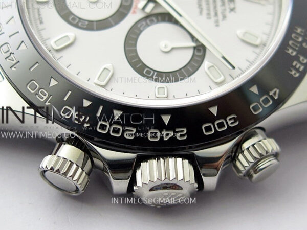 Daytona 116500LN 904L SS Case APSF 1:1 Best Edition White Dial On 904L SS Bracelet SH4130 – Bild 9