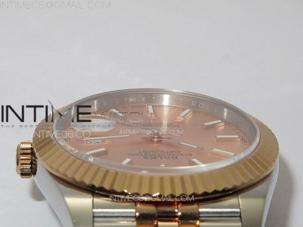 DateJust 41 126331 904L SS/RG GMF 1:1 Best Edition Champagne Gold Dial On Jubilee Bracelet VR3235 – Bild 9